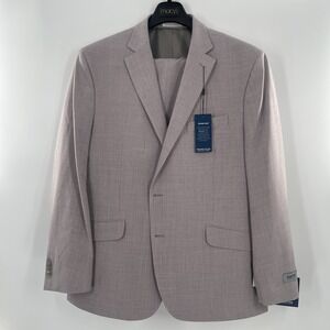 NWT Reaction Kenneth Cole Cork Two Piece Suit - 48R Short 42W